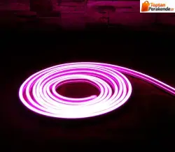 ACK AS03-00602 10W/mt 12V Neon Hortum Led Pembe Işık IP65